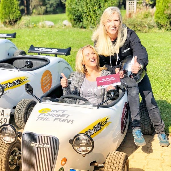 Freude am Schenken mit dem Hot Rod Fun Geschenkgutschein