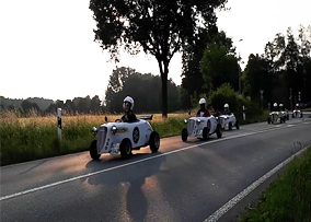 Bei der Hot Rod Fun Countrytour Werther und Umgebung erkunden