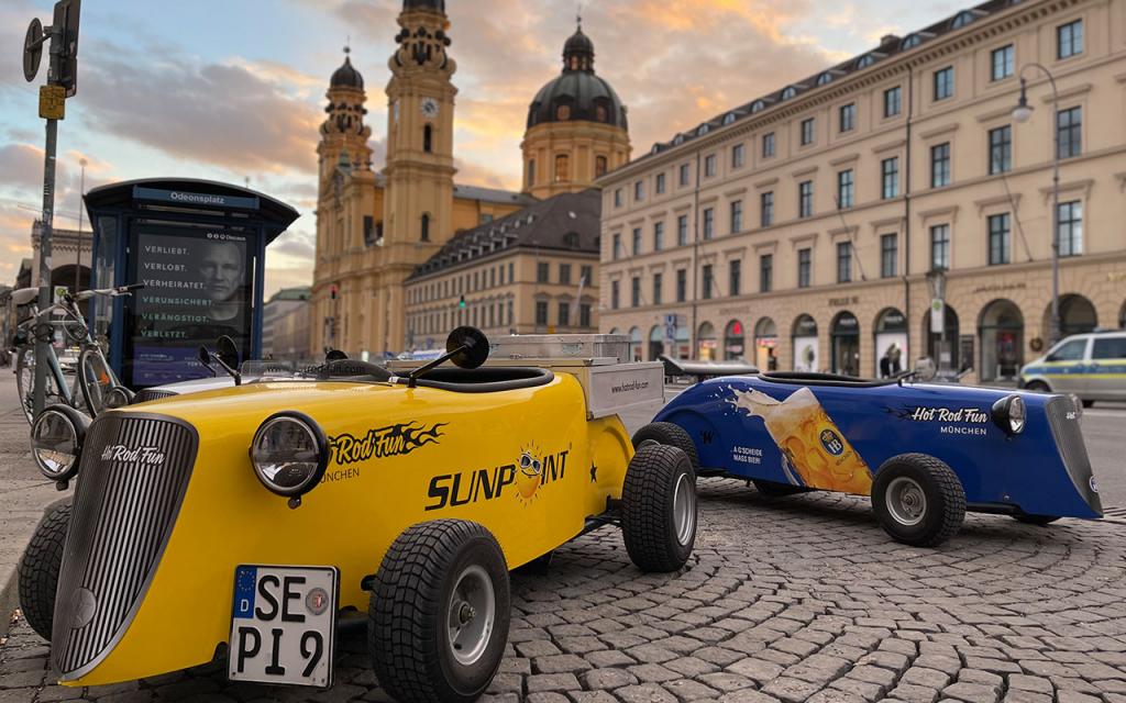 München City Touren & Stadtrundfahrt mit dem Kart / Hot Rod
